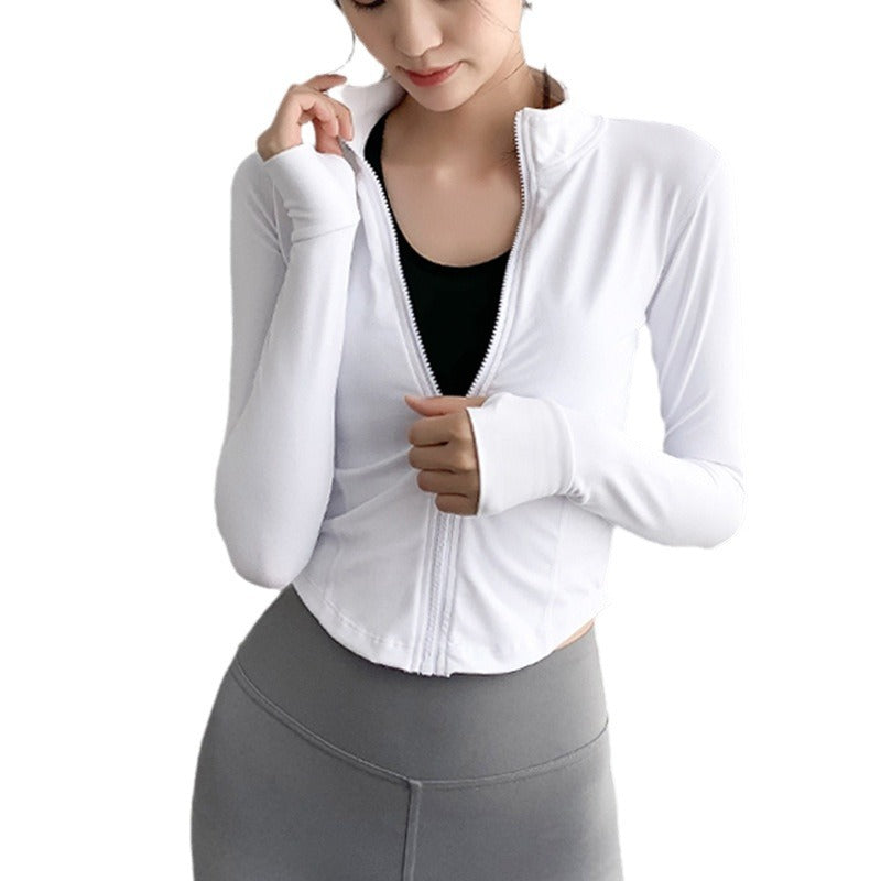 Women's Long Sleeve Workout Jacket