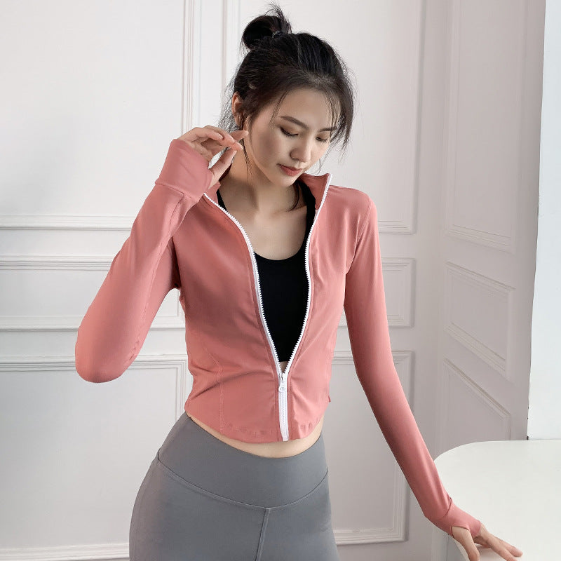 Women's Long Sleeve Workout Jacket