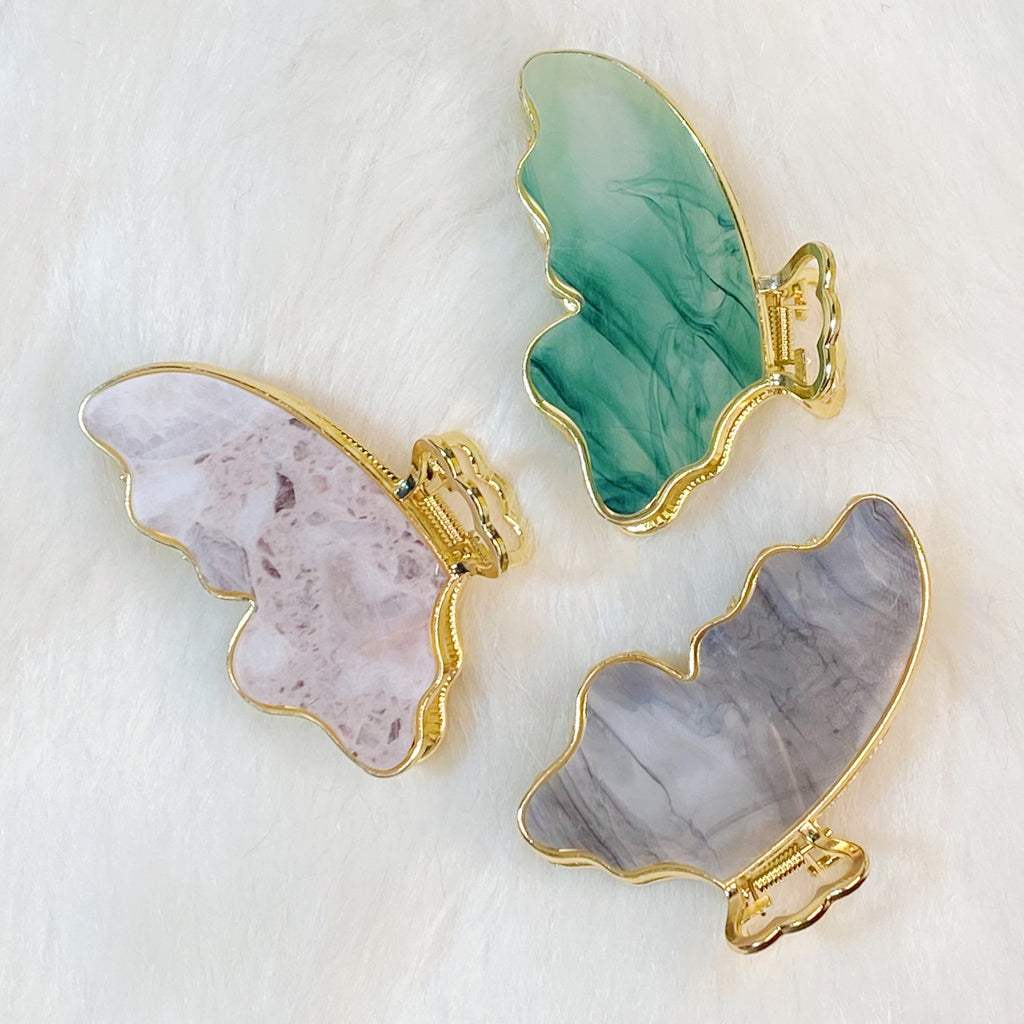 Beautiful Butterfly Hair Claw